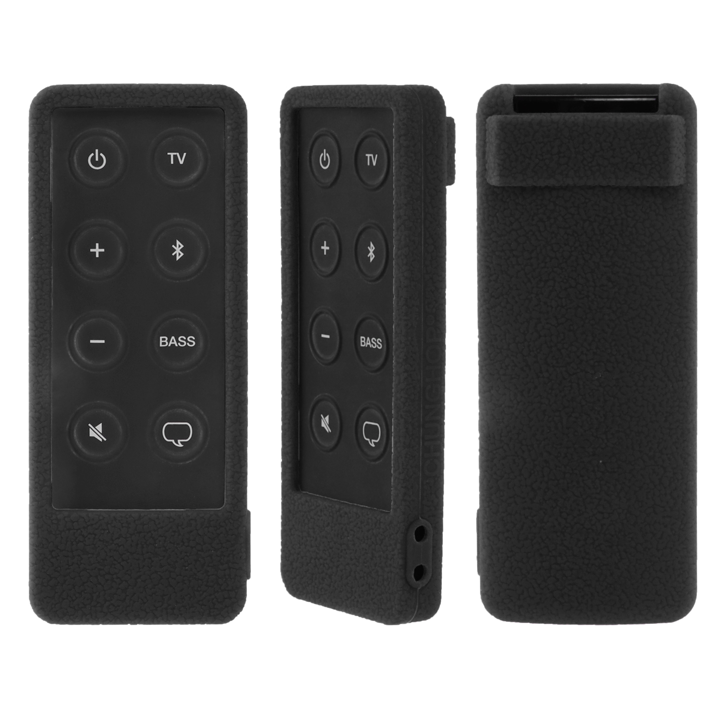 Waterproof Case Fit for Bose SOLO 5 15 II CD Player Remote Controller Music Sound System Shockproof Silicone Protective Cover: black