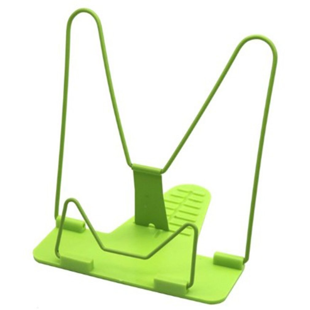 Serre-livres Portable pliable réglable serre-livres support de lecture support de livre porte Document Base lecture support de livre: plum