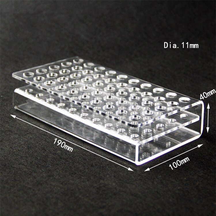 Acryl Basis Cbd 25-50-49-100 Verstuiver Stand Clear Houder Deck Display Voor 510 Rda Rta elektronische Sigaret Tank Diy Vaporizer: CBD 50