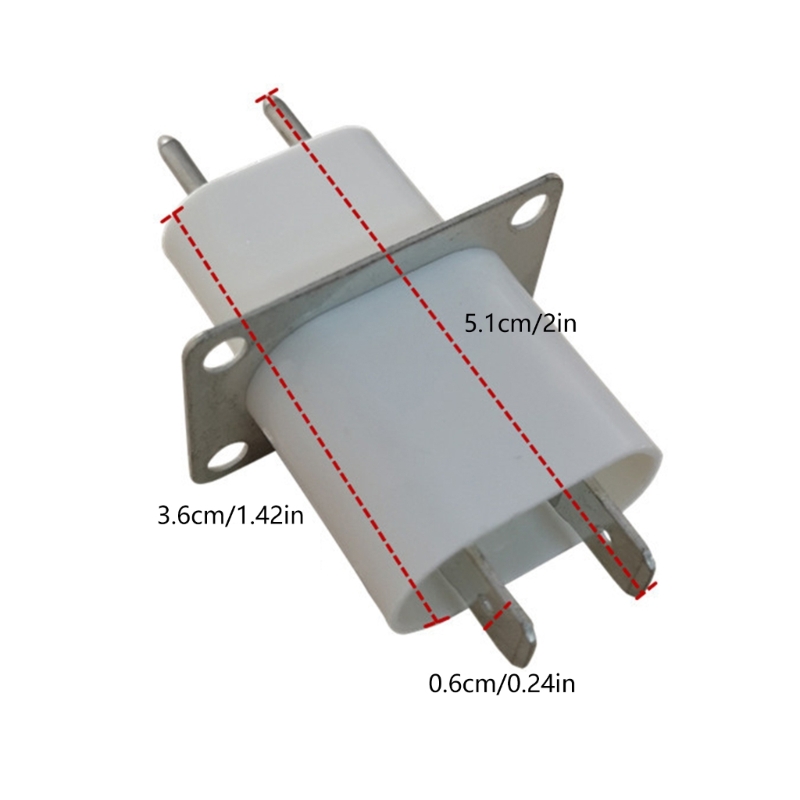 Conectores enchufe magnetrón para horno, repuesto esencial para horno microondas 425B
