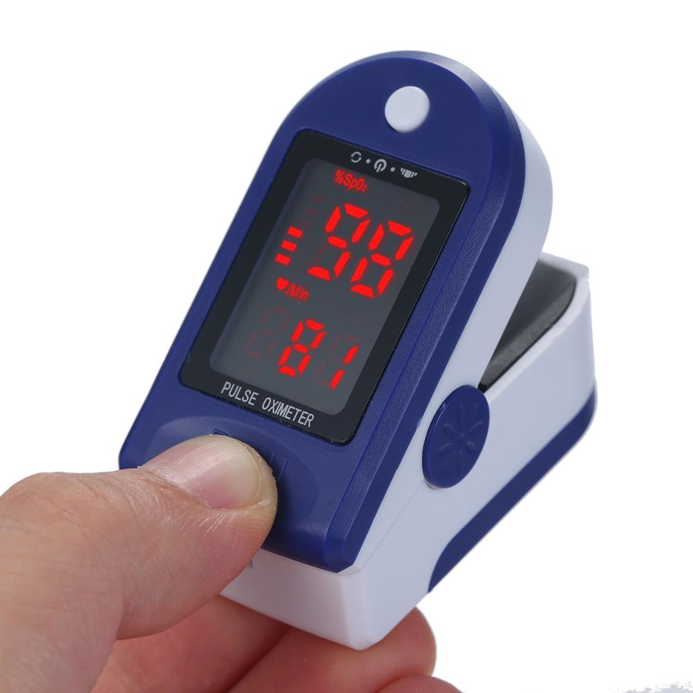 Blood Oxygen Monitor OLED display Blood Oxygen Finger Pulse Digital Fingertip Oximeter Oxygen Saturation Monitor No Battery