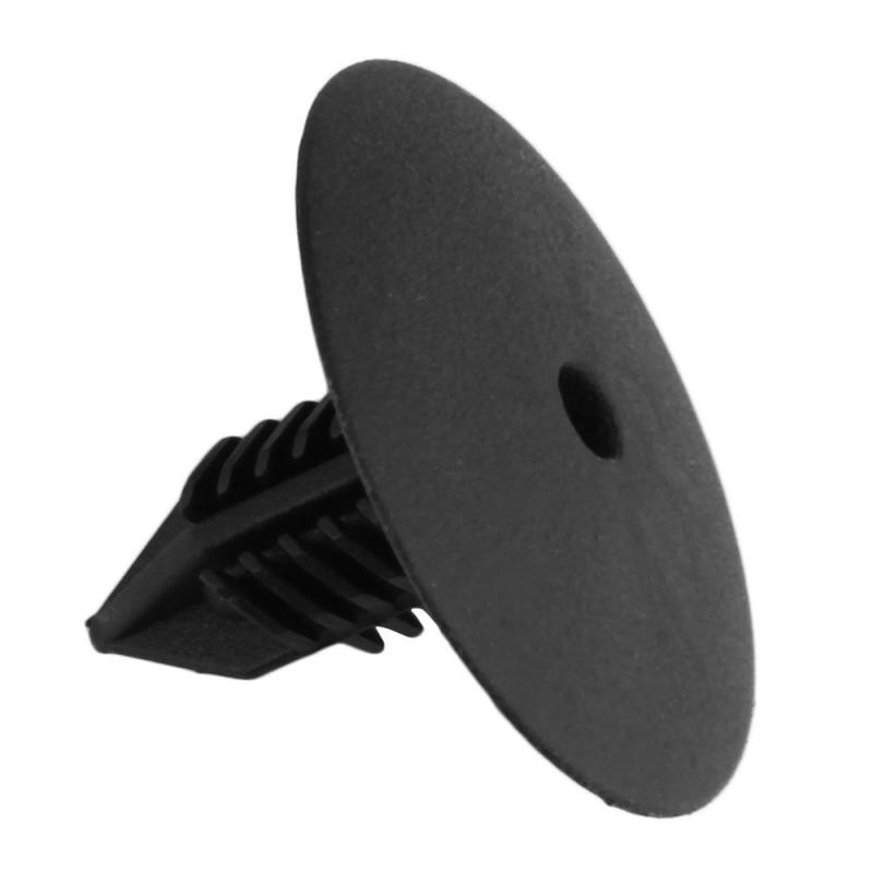 10Pcs Black Plastics Wheel Arch Lining Splash Guard Trim Clips For Renault Clio MK2 Scenic Megane Car Styling Fender Accessories