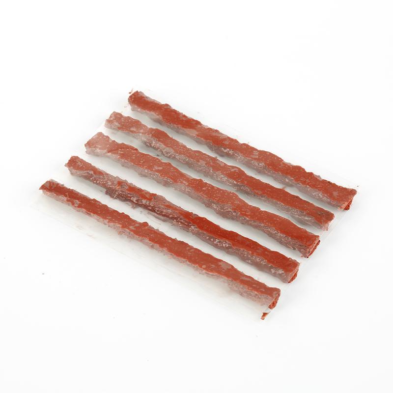 5x Tubeless Tire Tyre Puncture Repair Strip Kit Plug Car Motorcycle 100mm*6mm: Default Title