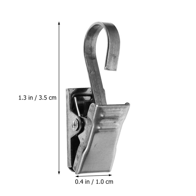 20 Stuks Metalen Gordijn Alligator Clips Gordijn Haken Douchegordijn Spanning Hangers