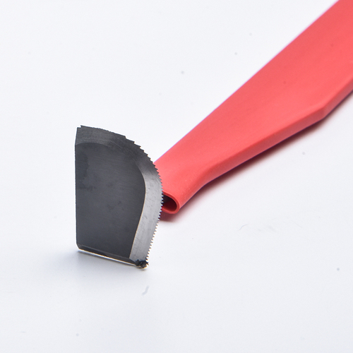 Herramienta de corte de acero de tungsteno con dientes afilados, cuchillo de acero de tungsteno, herramienta de modelado de recorte áspero de cerámica DIY, herramienta de escultura de barro: No.4