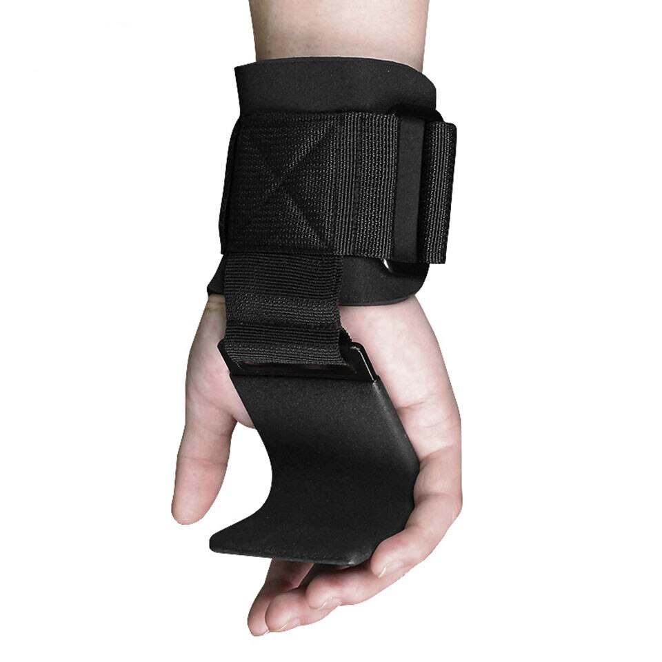 Levantamiento de pesas-gancho mano-barra muñequera guante levantamiento de pesas fuerza entrenamiento gimnasio Fitness gancho levantamiento de pesas guantes deportivos