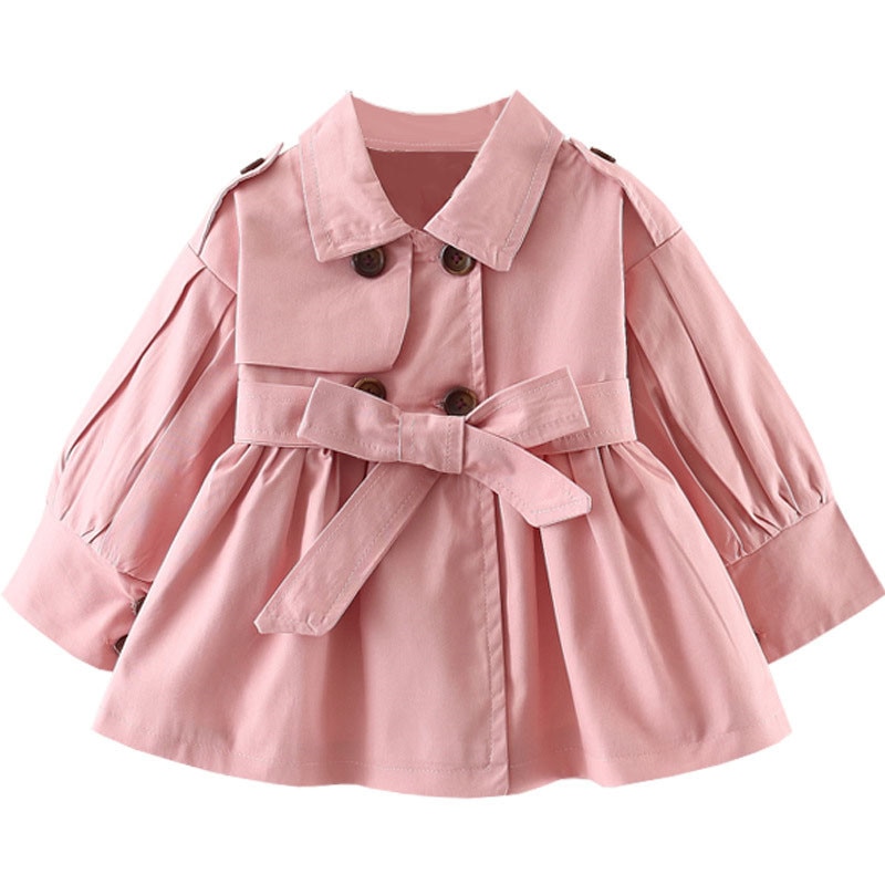 Veste à manches longues pour bébés filles, manteau à la , vêtements d&#39;extérieur pour enfants de for12M-3Years