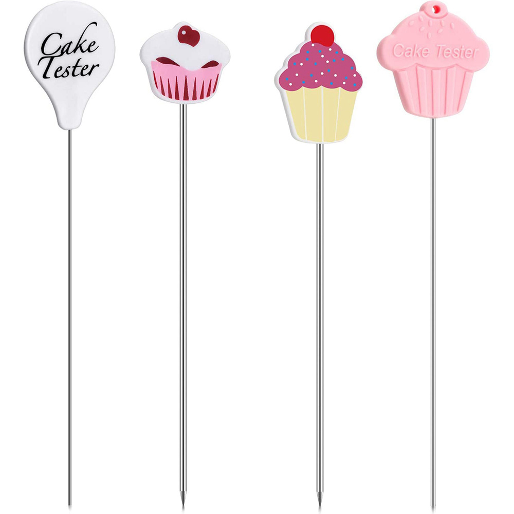 Brood Duurzaam Testen Fondant Gebak Accessoires Spies Cupcake Sonde Cake Tester Biscuit Naald Bakken Tool: Sky Blue