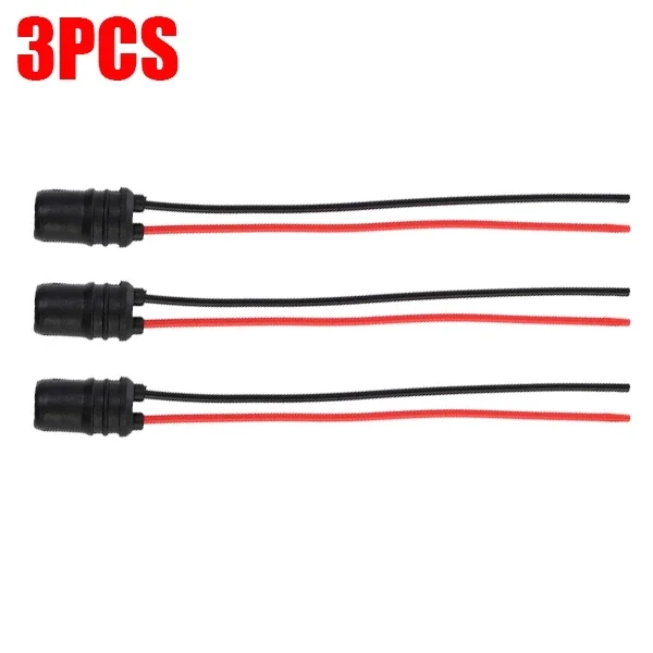 T10 W5W Car Wedge Light Bulb Socket Connector Holder Extension LED Lamp Bulb Base Holder Socket Wedge Base Light Bulb Plug: Red