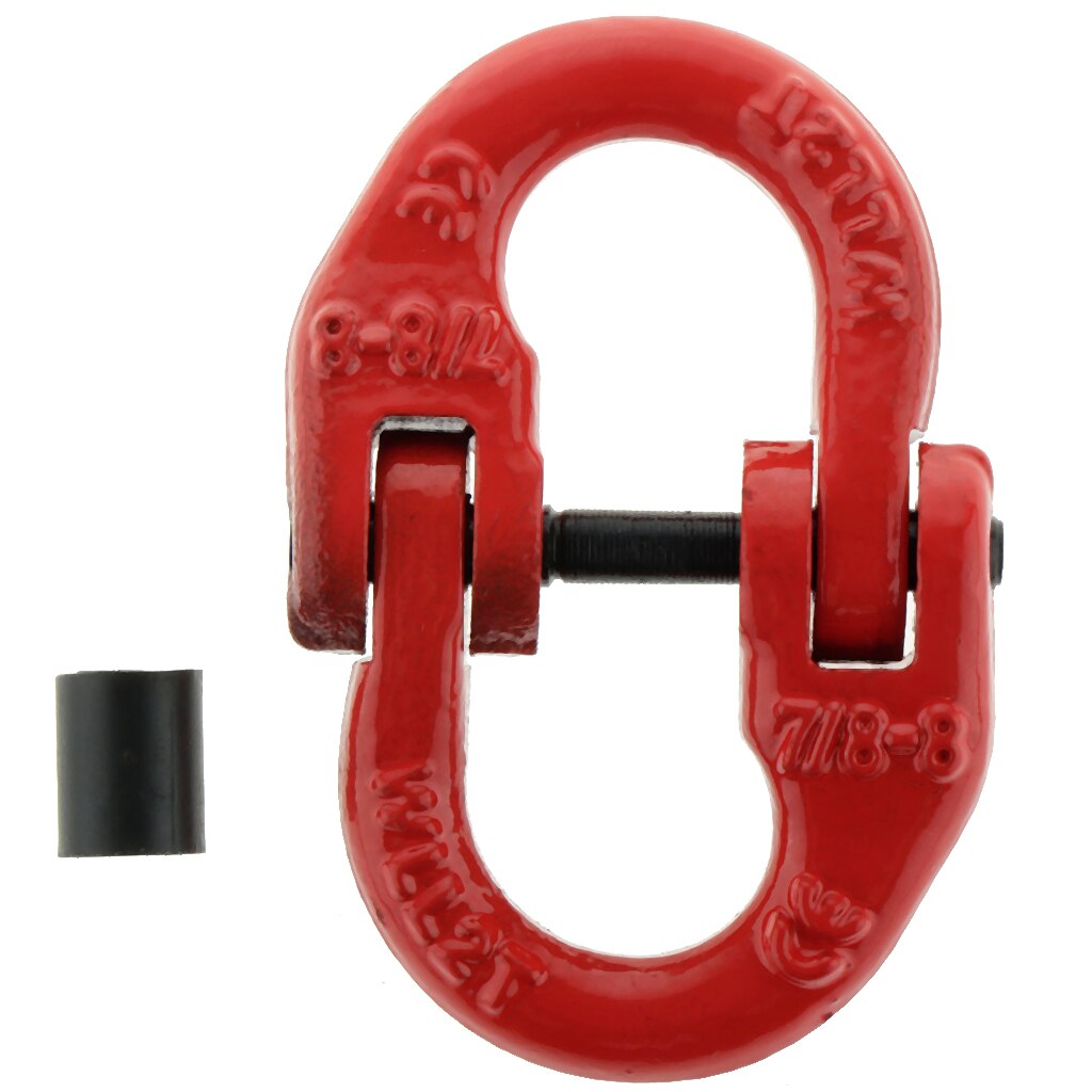 Painted Grade 80 Forged Alloy Steel Connecting Link, Large Working Load Limit
