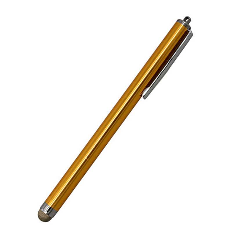 13 cm Neue Faser Tuch Kopf Kapazitiven Touchscreen Stift Stift Stift Für iPhone für i Pad