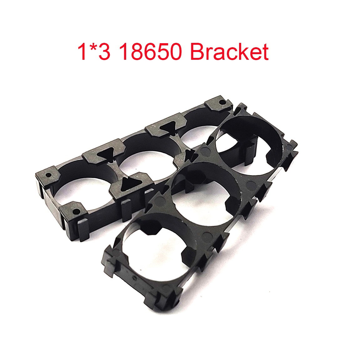 18650 Lithium Cell Cylindrical Battery Case Holder Batteries Pack Plastic Holder Bracket for Diy Battery Pack: green