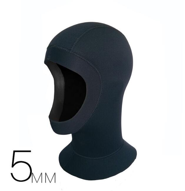 SLINX 1308 5mm Neoprene Waterproof Scuba Diving Hat Equipment Spearfishing Fishing Snorkeling Swim Neck Full Face Mask Hood Cap