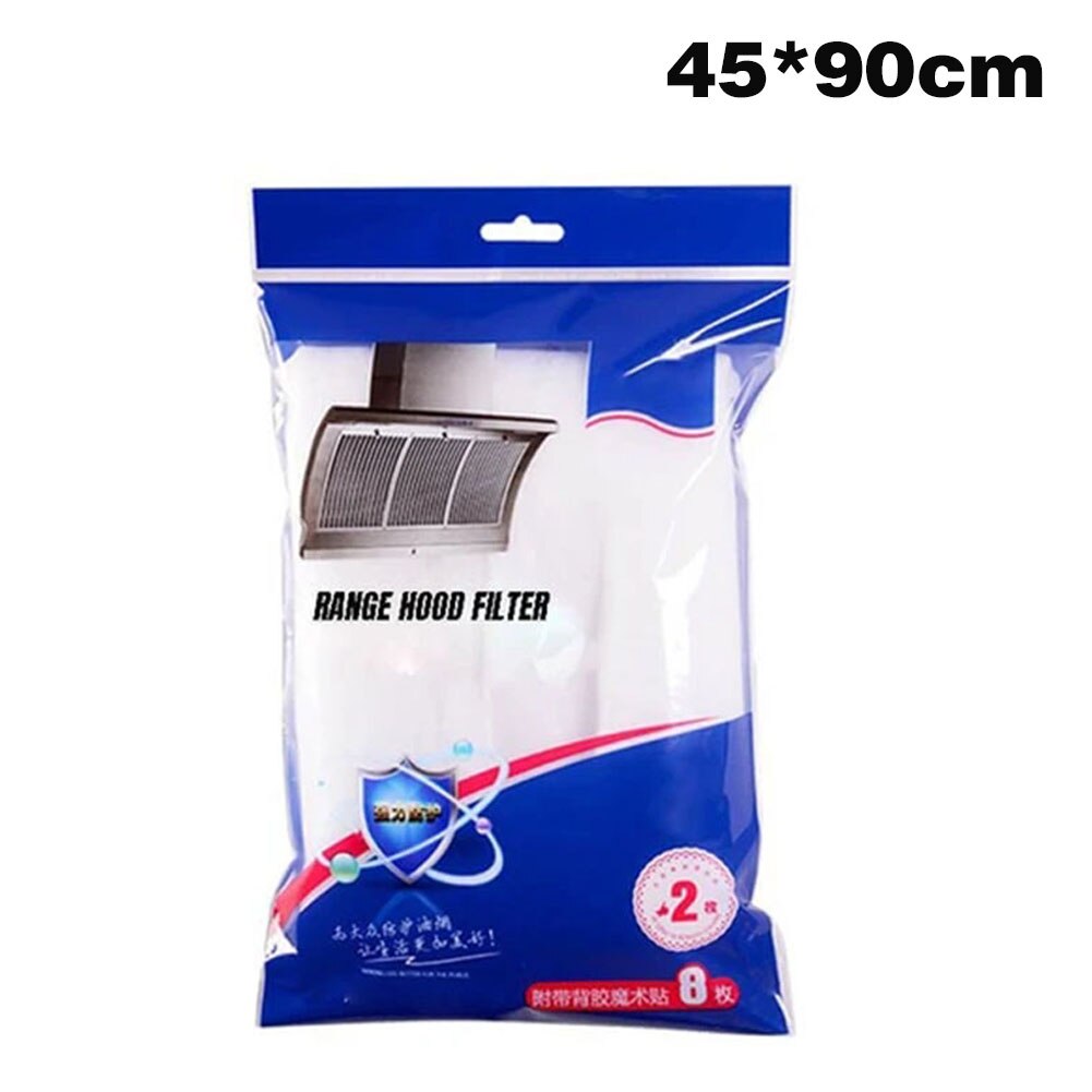 1/2 Pack Range Hood Protector Non-Woven Fabric Filter Effectively Absorb Fumes Oil Kitchen Supplies Best Price