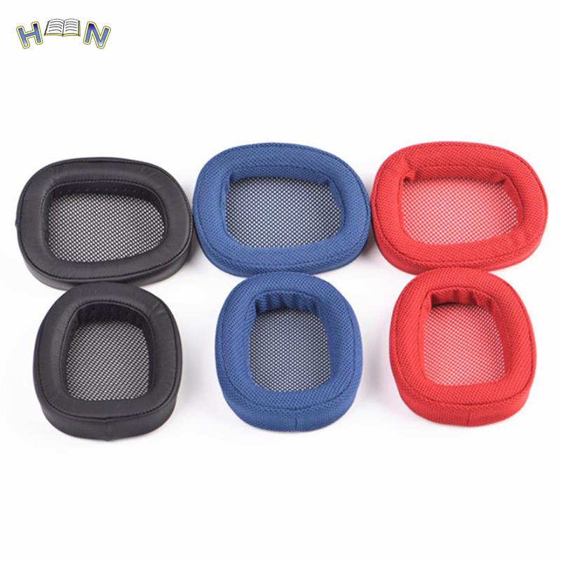 Almohadillas para los oídos para Logitech G35, G430, G432, G332, G930, F450, 2 piezas