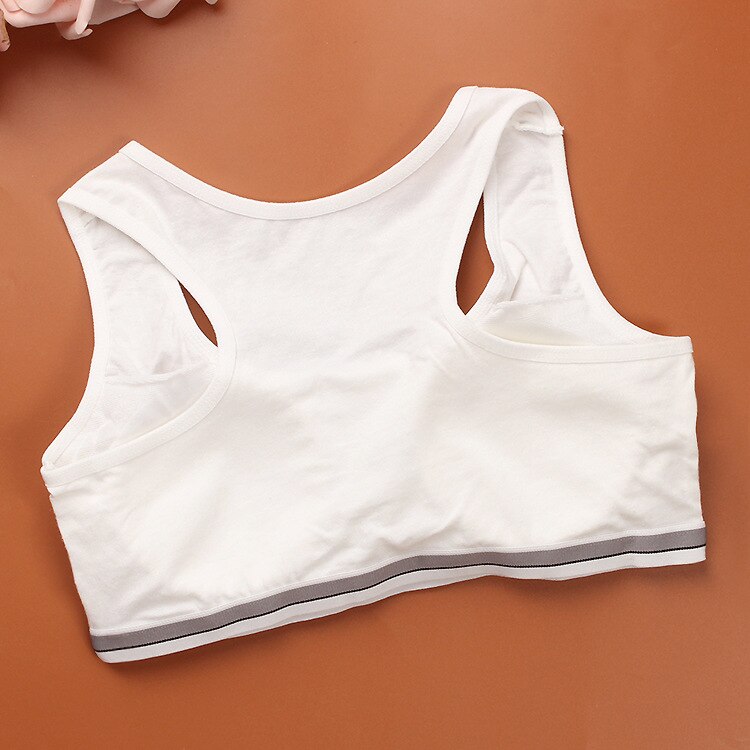 Cotton Training Bra 6-12 Years Girls Bra Breathable Girl Underwear Kids Teenage Children Student Sport Underwear Lingerie Bra