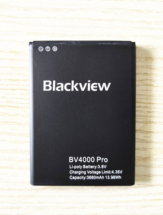 AZK – nouvelle batterie 3680mAh pour Blackview BV4000 BV 4000 Pro MTK6580A, téléphone intelligent