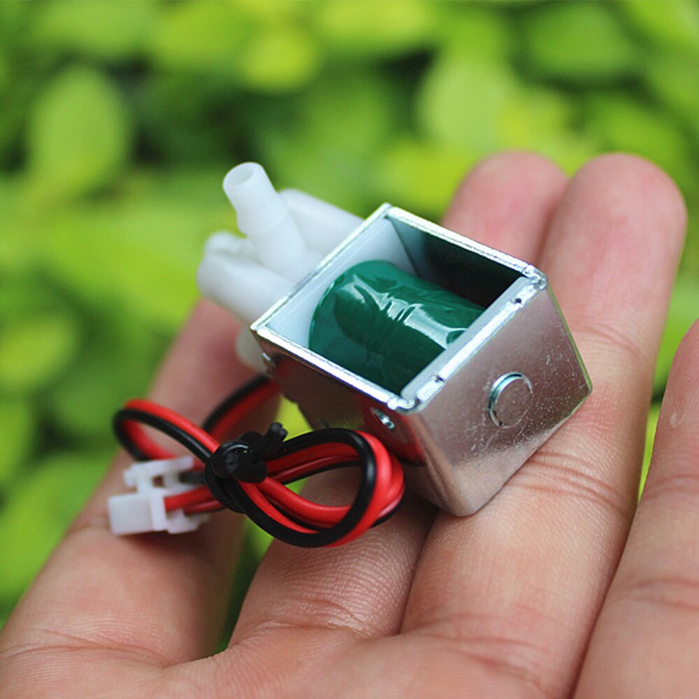 DC 12V Normally Closed N/C Electric Control Solenoid Discourage Air Water Valve Micro Mini Electric Vent Valve Whosale