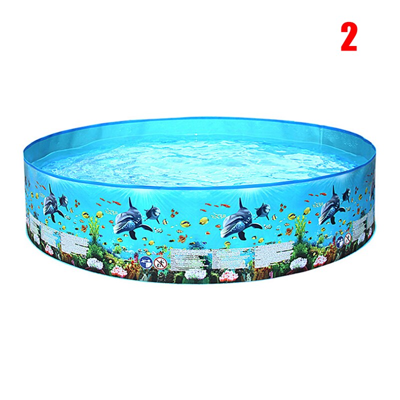 Piscine pour enfants enfant en bas âge bébé piscine jardin maison imprimé piscines GQ: 2