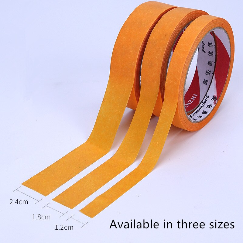 Pure Color Masking Washi Tape Adhesive Tape Stickers DIY Paper Stationery Tapes Art Materials Fasteners Office School Supplies