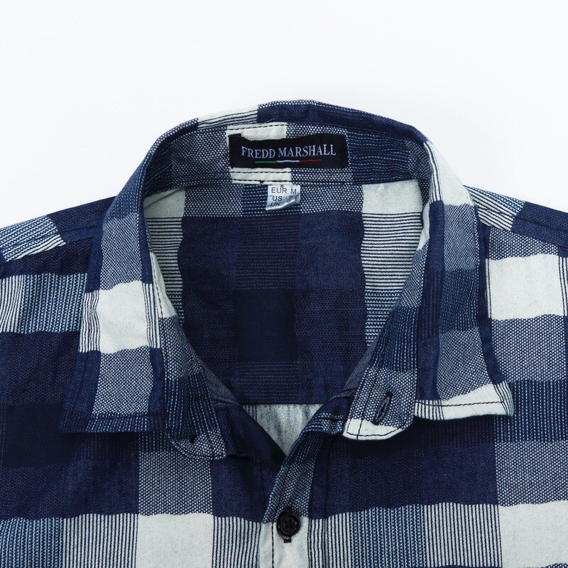 Camisa a cuadros , nueva camisa informal de otoño e invierno para hombre, camisa clásica a cuadros, camisa de manga larga, ropa de gran tamaño para hombre