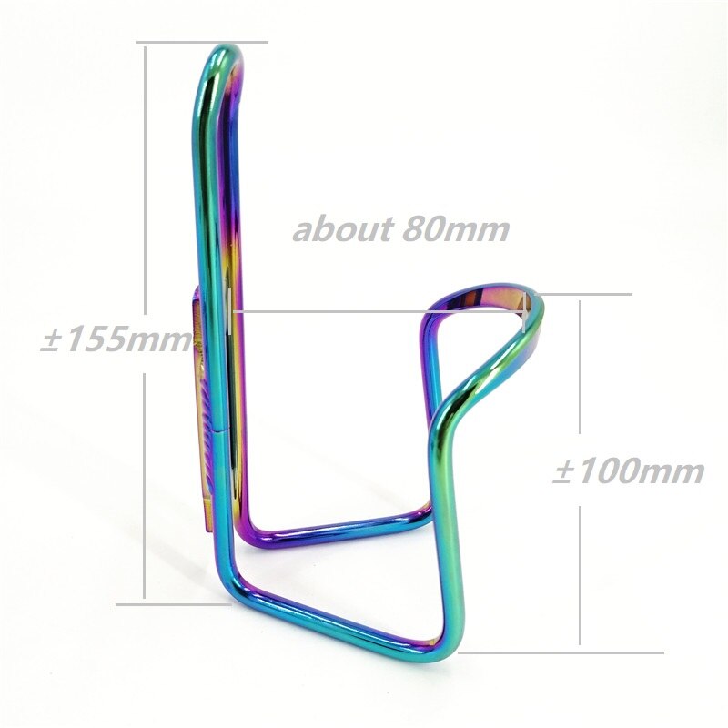 Litepro fietsfleshouder aluminiumlegering titanium plating multicolor waterkoker houder mtb racefiets opvouwbare waterfleshouder