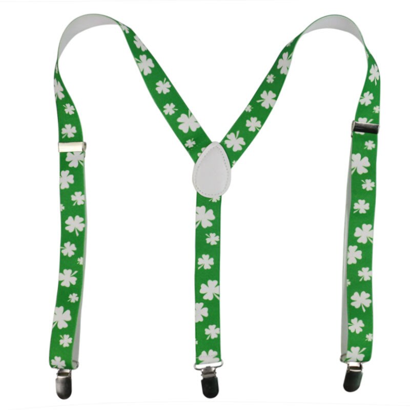 Trébol de cuatro hojas de tirantes ajustables para hombre y mujer, , accesorios cómodos, 100x2,5 CM