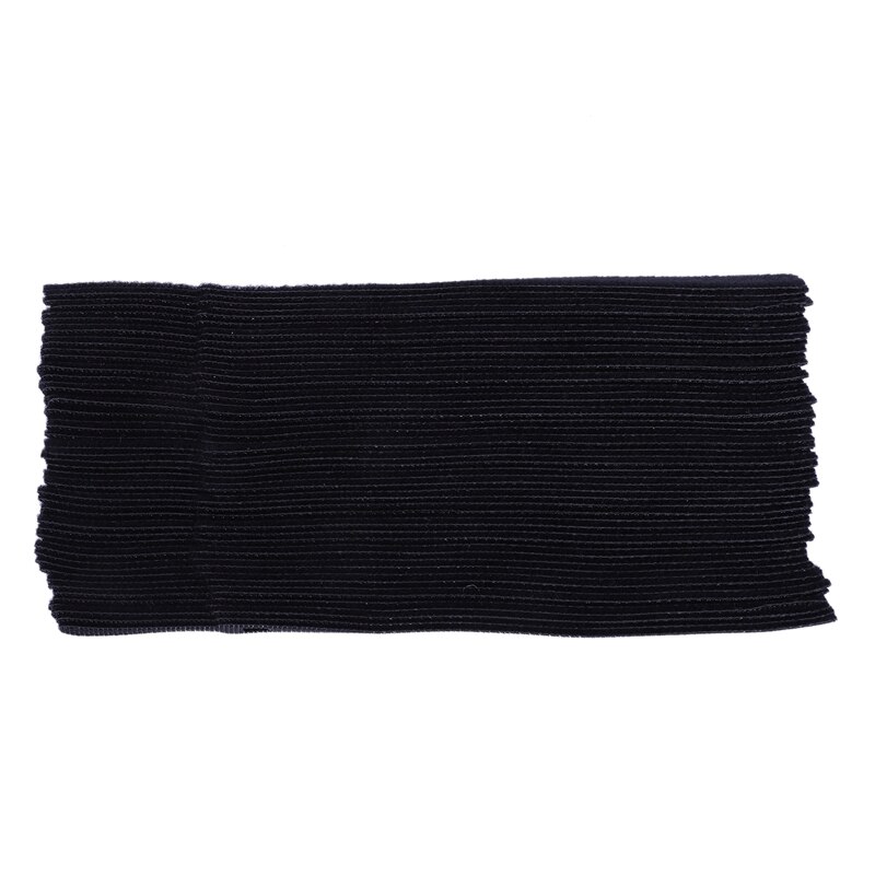 50 stuks 12 x 250mm herbruikbare nylon kabelbinders met oogjes, rug aan rug, nylon kabelbinder met klittenbandsluiting