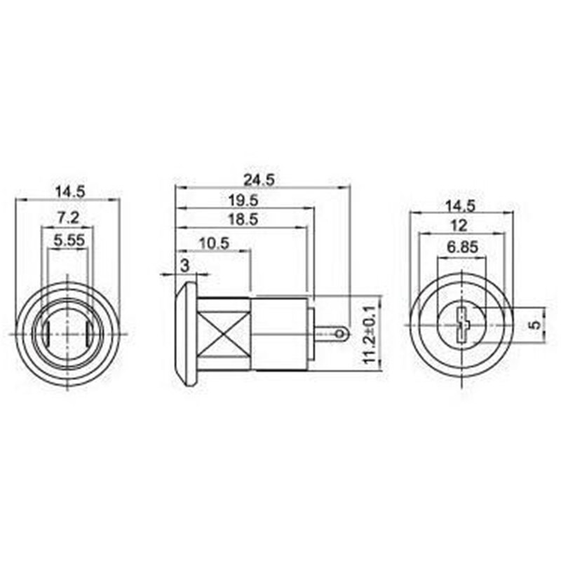 Key Switch ON OFF Lock Switch Phone Lock Security Power Locks