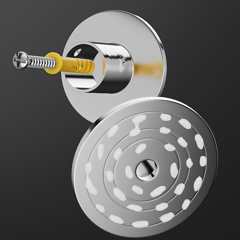 Stansfri duschdraperistång l-formad infällbar skena i rostfritt stål vit/svart teleskopstång