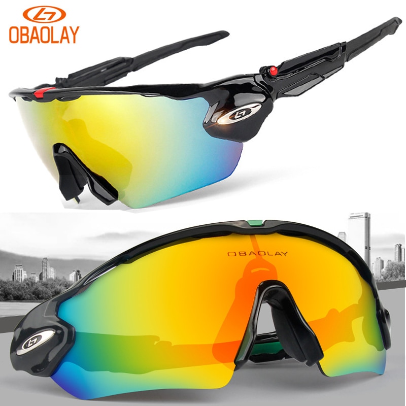 Hombre gafas de ciclismo polarizadas gafas de sol de ciclismo gafas de bicicleta MTB gafas deportivas de bicicleta con marco de miopía