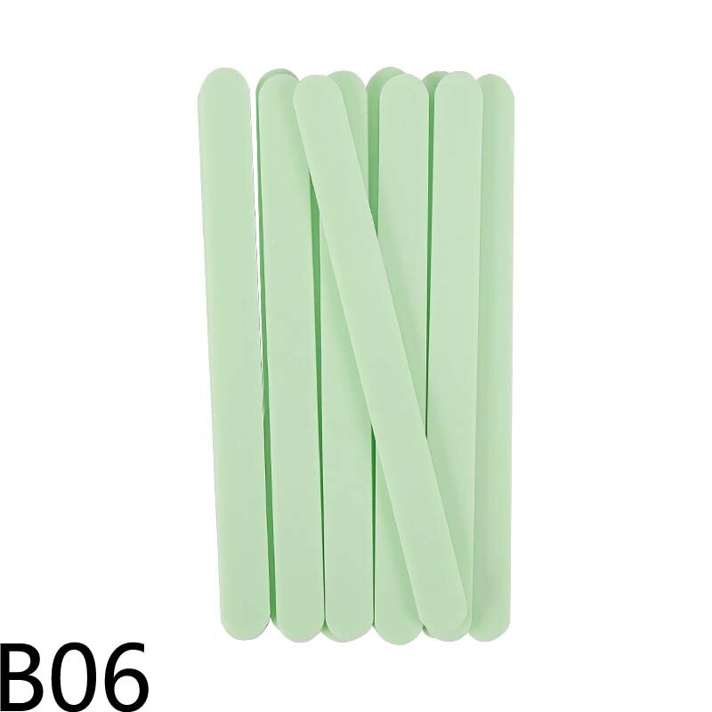 10pcs Acrylic Popsicle Stick Children's Homemade Crafts Ice Cream Stick Handmade Ice Cream Props For Summer Parties With Friends: B06