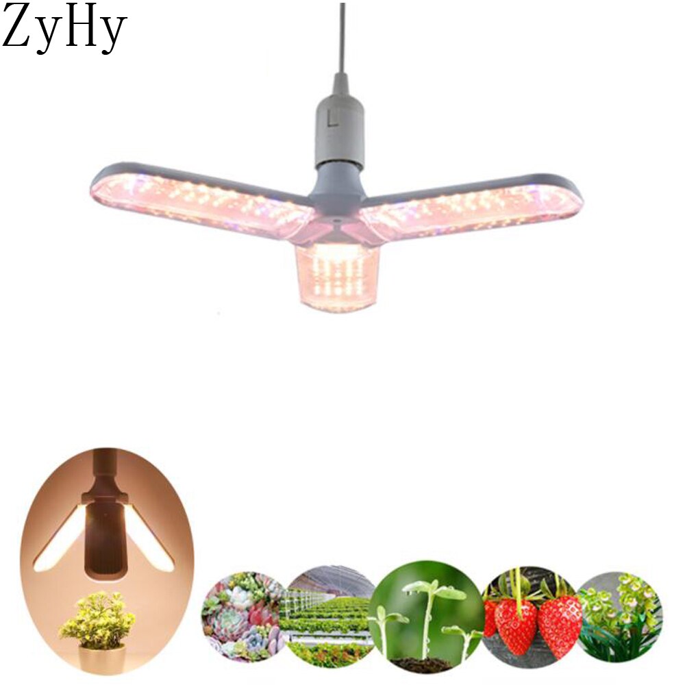 Fullspektrum 150w ledet vokse lysvekst plante grights  e27 pære phytolamp til innendørs drivhus vegs frø