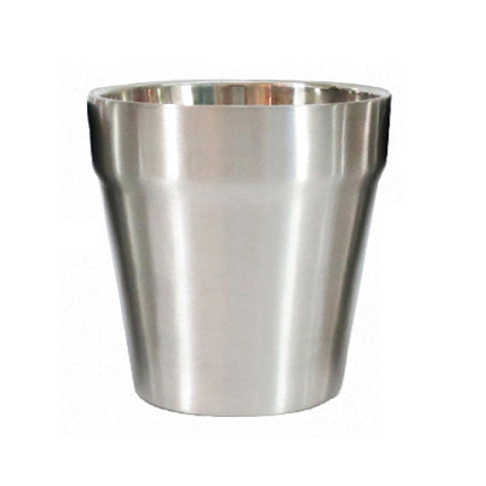 6.4oz Double-Layer Pint Cup Impact-Resistant Metal Durable Cups Stainless Steel Cups: 4