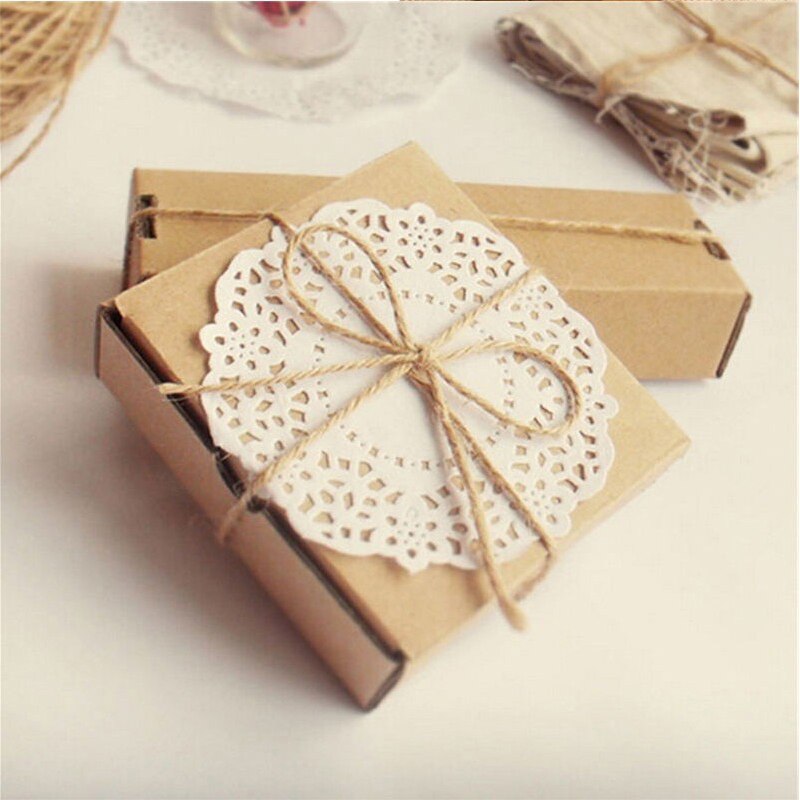 1 Roll 100m Natural Brown Jute Hemp Rope Cord DIY Making Gardening String Crafts