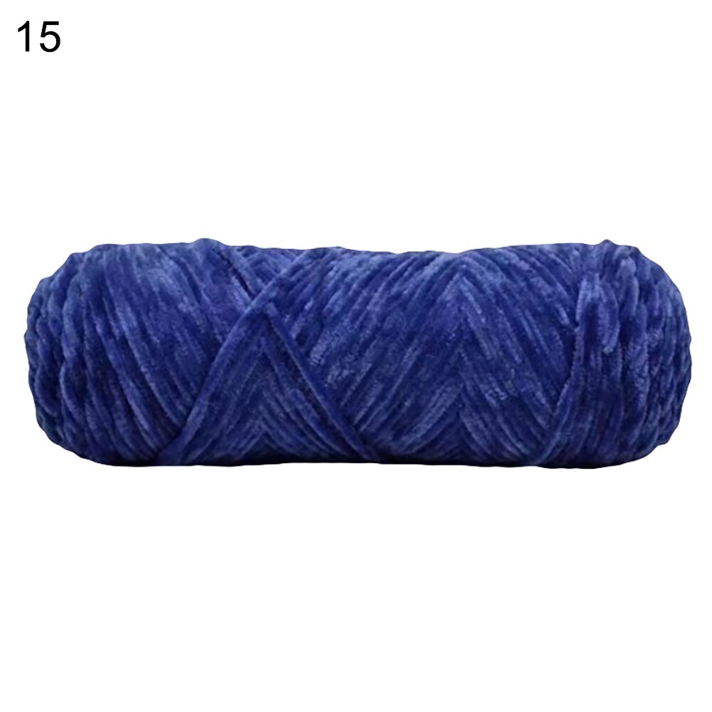 100g Chenille doux bébé tricot Crochet péritel chapeau laine fil photographie accessoire: 15