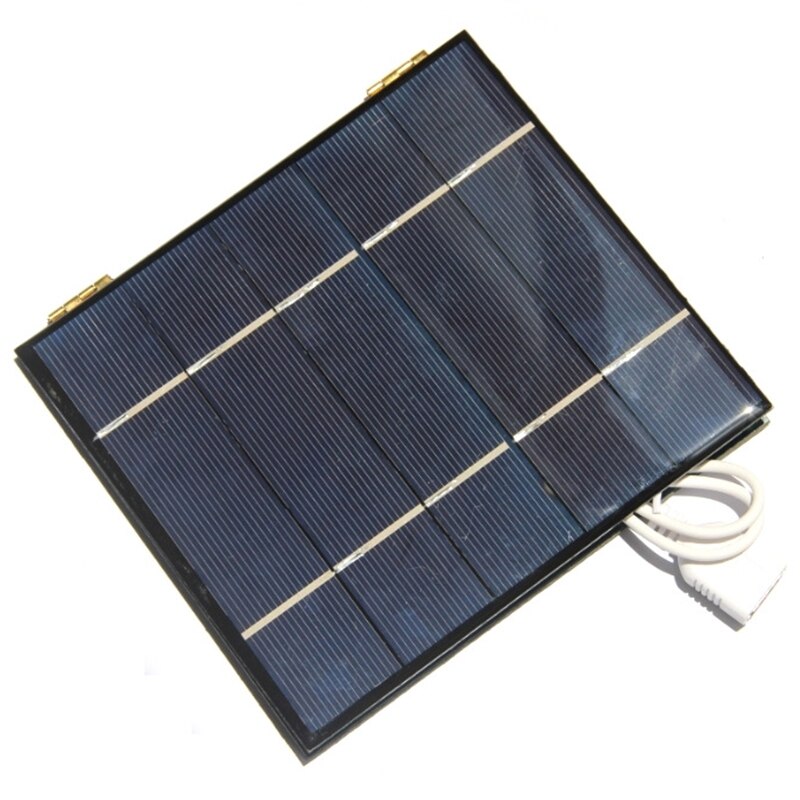 12W 5V Solar Panel Solar Charger for Mobile Power Bank /3.7V Battery System Light