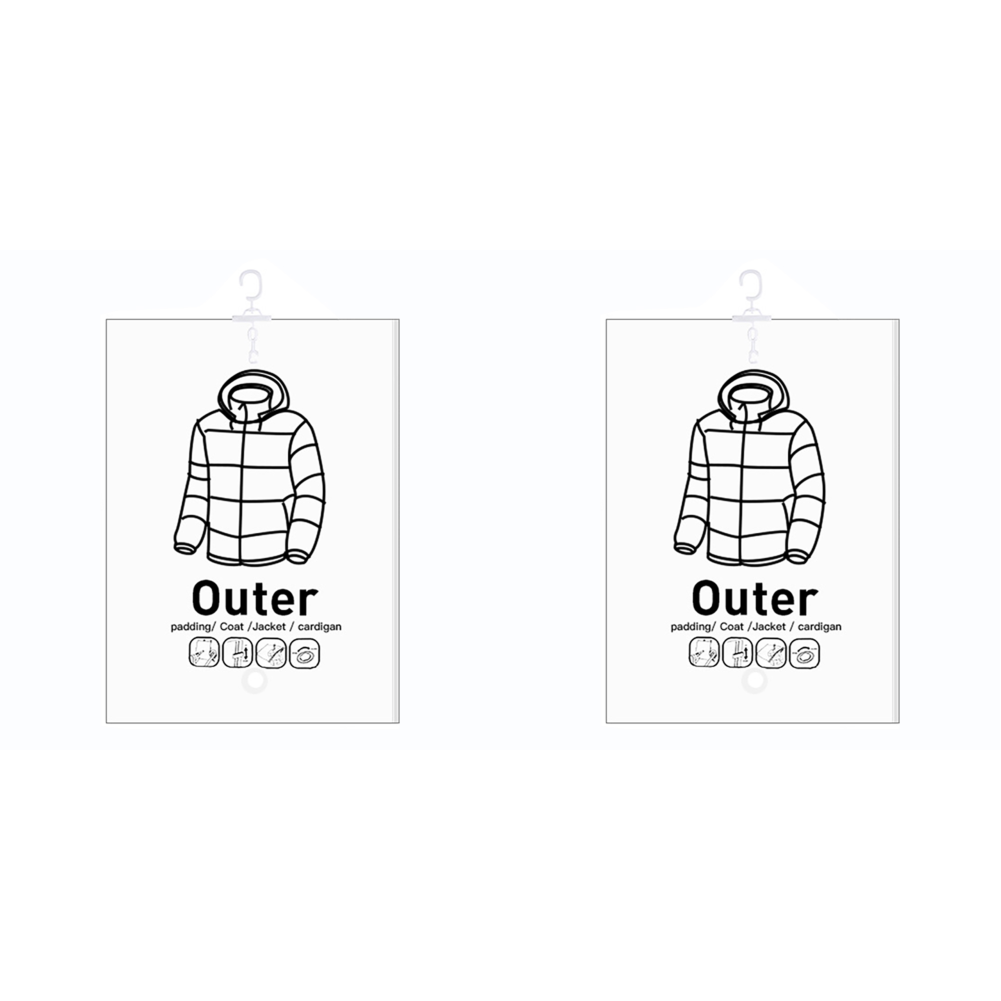 Hängande vakuumpåsar platsbesparande klädkompressionsförvaringspåse återanvändbara tomma pumppåsar klädgarderob täcke vakuumförpackning: Blå