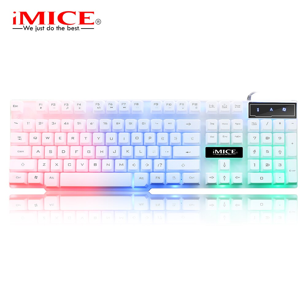 iMice AK-600 Wired Gaming Keyboard 104 Keys Mechanical Keyboard RGB Backlit Keyboard for PC Gamer Teclado Gamer Mecanico Clavier