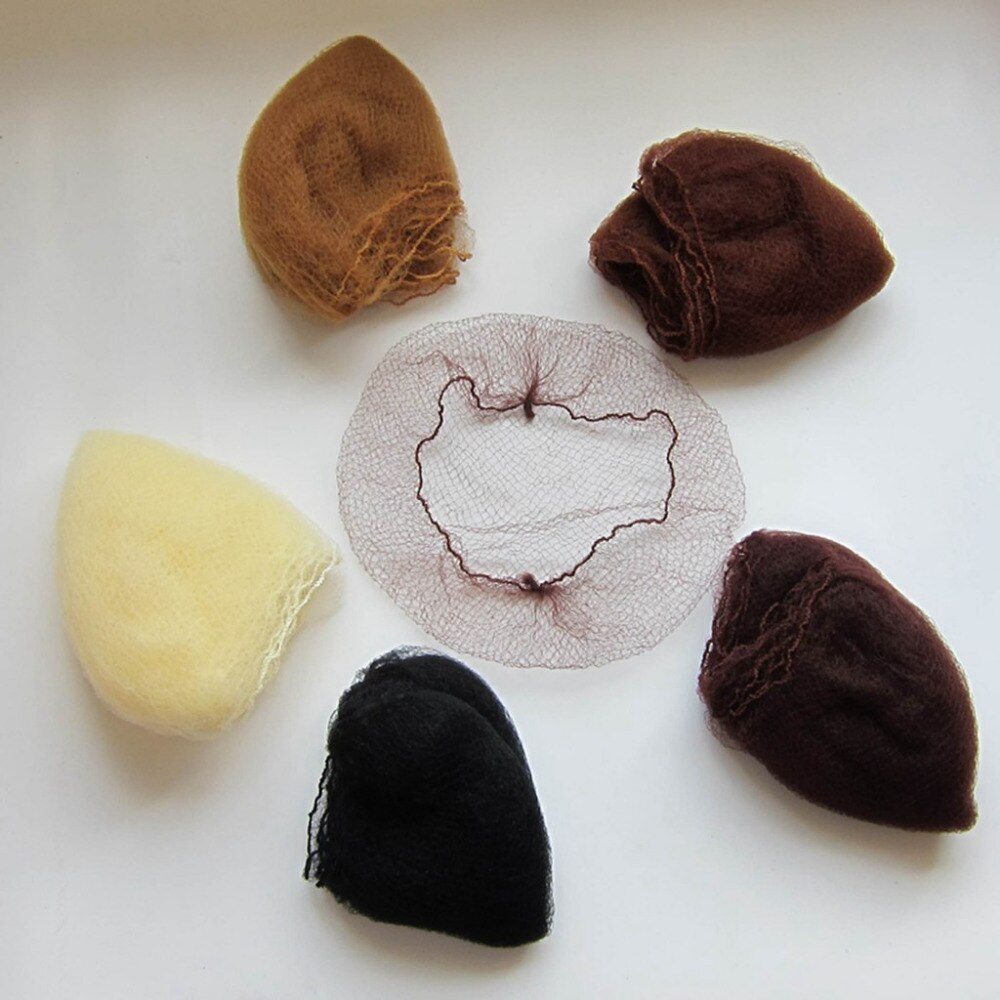 Filet à cheveux invisible pour chignon | Filets à cheveux en nylon, couverture de cheveux,