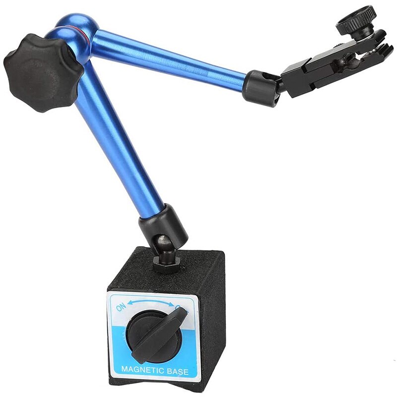 Soporte-Dial magnético-Universal, soporte de precisión ajustable, magnético Flexible para comparador de esfera Digital
