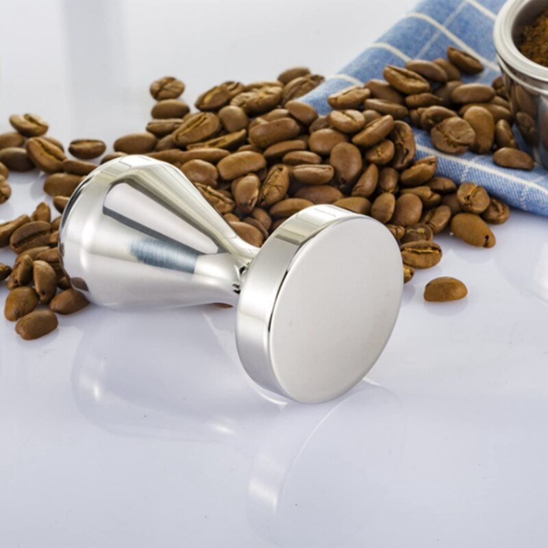 Stainless Steel Coffee Tamper Barista Espresso Tamper Base Coffee Bean Press