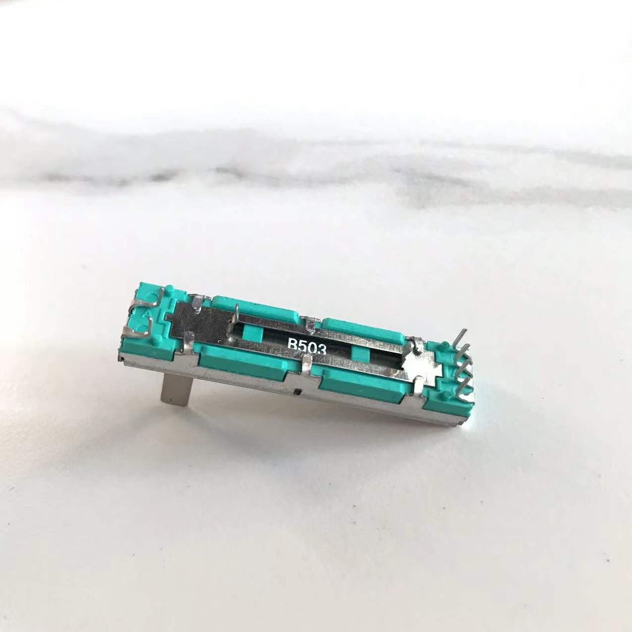 45Mm 4.5Cm Reizen 30Mm Mixer Volume Slider Fader Dubbele Potentiometer Schakelaar A10K A20K A50K B10K B20K B50K-10PCS/Lot: B50KX2