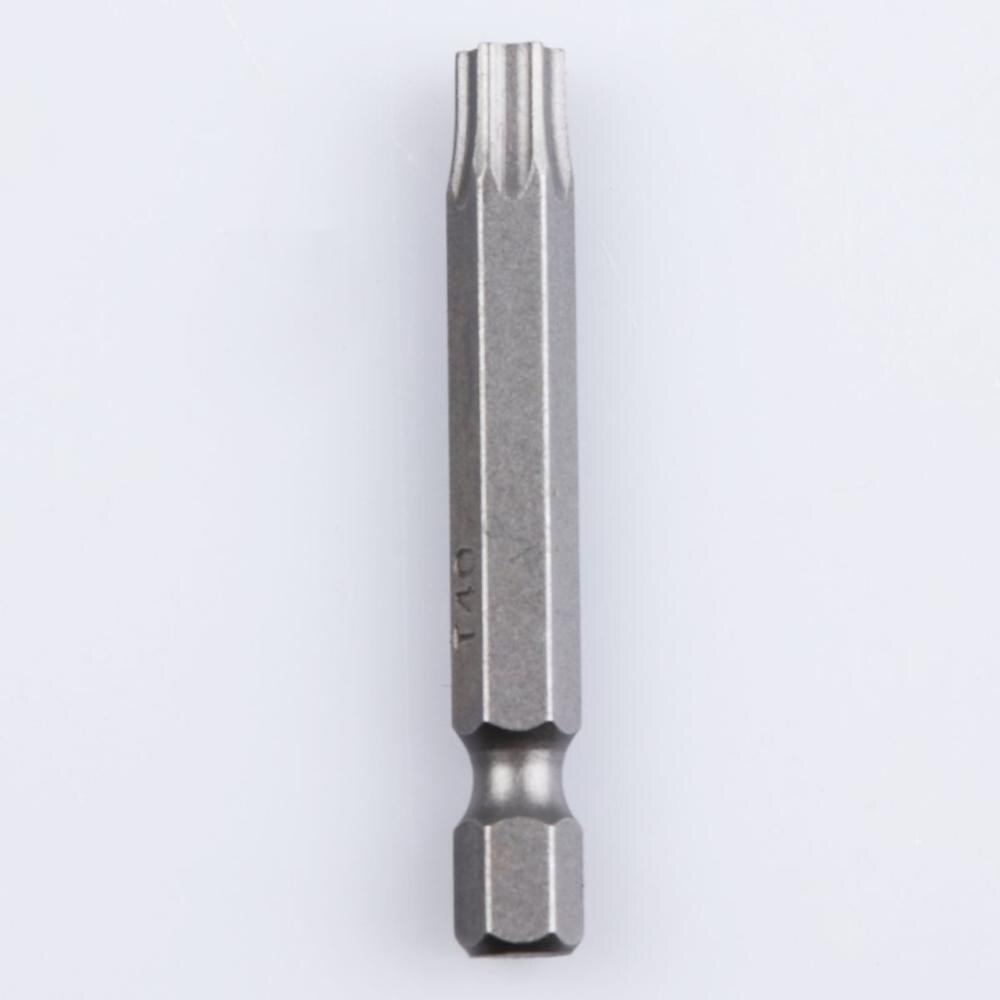 12Pcs/ Set Hex Torx Flat Head 50MM Driver Bits Hand Tools Security Bit Set Tamper Proof Screwdriver Drill Bit Screw Driver Bits
