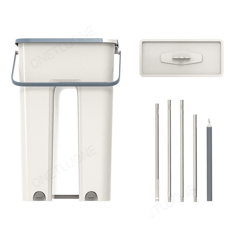 Boden Mop Set Automatische Spin Mopp Austauschbare Mopp Tuch Hand-freies Waschen Mopp Flache Squeeze Magie Haushalts Küche Reinigung werkzeuge