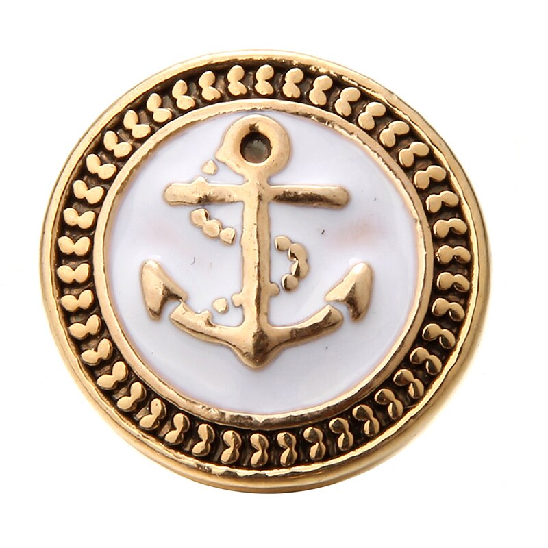 XH8027 Crystal 18mm cross hope believe arrow USA Metal Snap button fit snap jewelry DIY: Metal snap button09