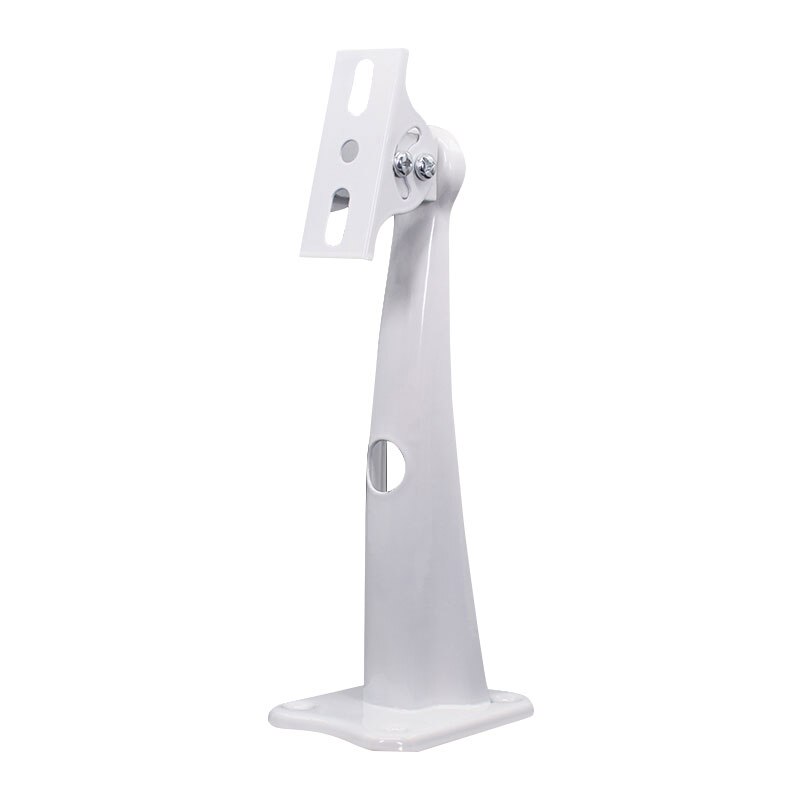White Metal Wall Mount Bracket Stand Monitor Installation Holder for CCTV Security Camera