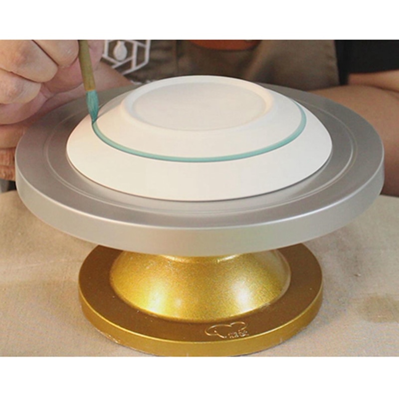Hjul drejeskive drejeskive ler skulptur modellering keramik multifunktions manuel drejeskive drejeskive udskæring bord keramik hjul