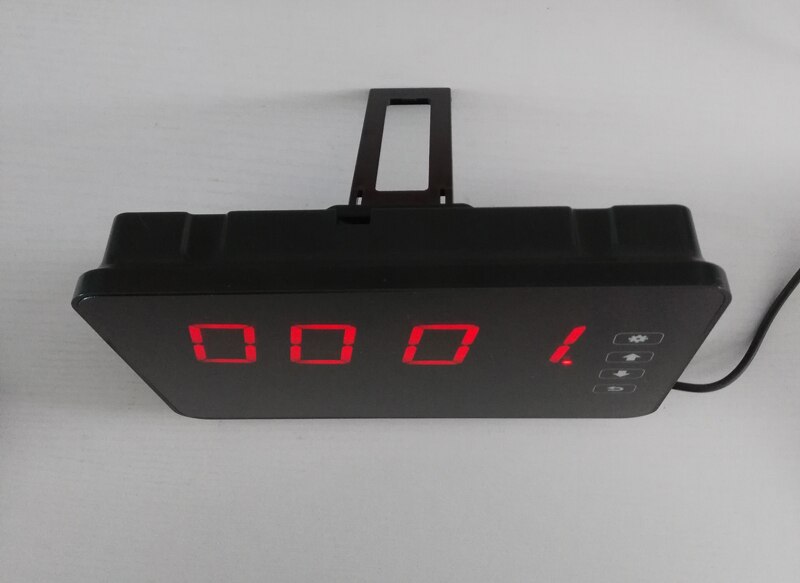 Wireless Call System Display Touch Screen K-2000CT show 3 group 4-digit number at the same time