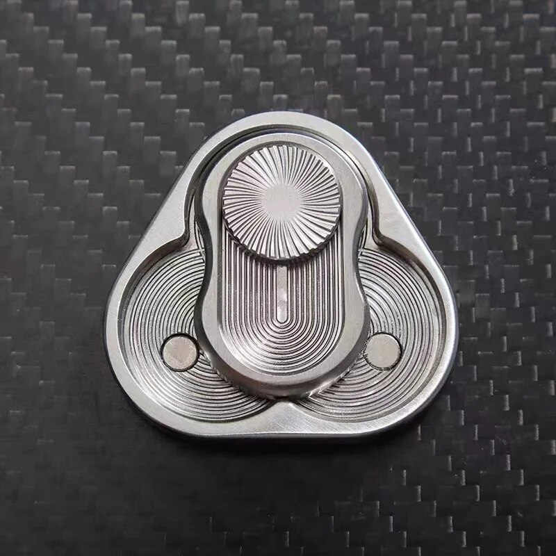 Magnetic Fidget Slider Adult EDC Metal Fidget Toy ADHD Hand Spinner Autism Sensory Toys Anxiety Stress Relief Adult: Default Title